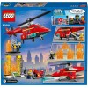 LEGO® City 60281 - L'hélicoptère de secours des pompiers