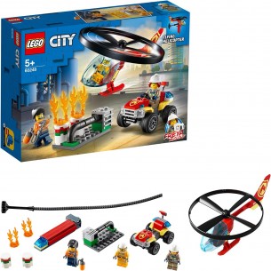 LEGO® City 60248 - L'intervention de l'hélicoptère des pompiers