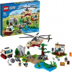 LEGO® City 60302 - L'opération de sauvetage des animaux sauvages