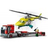 LEGO® City 60343 - Le transport de l’hélicoptère de secours