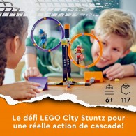 LEGO® City 60360 - Le défi de cascade : les cercles rotatifs