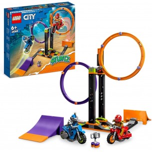 LEGO® City 60360 - Le défi de cascade : les cercles rotatifs