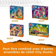 LEGO® City 60357 - Le défi de cascade : les cercles de feu