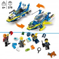 LEGO® City 60355 - Missions des détectives de la police sur l’eau