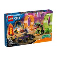 LEGO® City 60339 - L’arène de cascade avec double looping