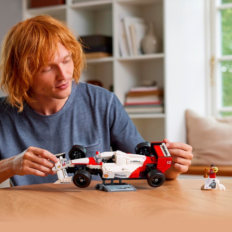 LEGO® Icons 10330 - McLaren MP4/4 & Ayrton Senna - StarBriques.com