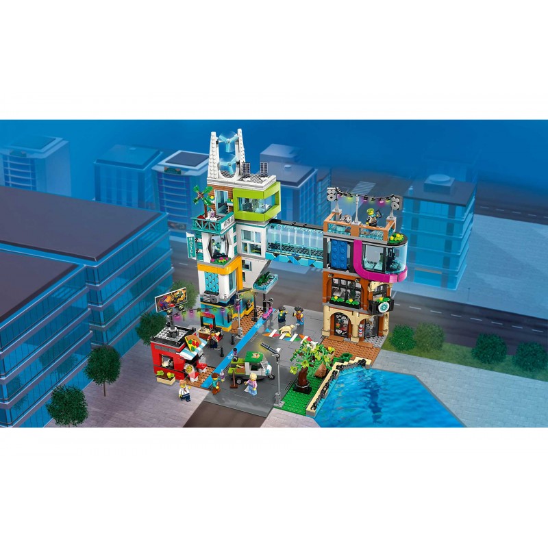 LEGO® City 60380 - Le centre-ville - StarBriques.com