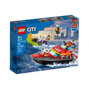 LEGO® City 60373 - Le bateau de sauvetage des pompiers