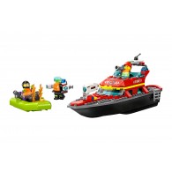 LEGO® City 60373 - Le bateau de sauvetage des pompiers