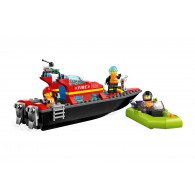 LEGO® City 60373 - Le bateau de sauvetage des pompiers