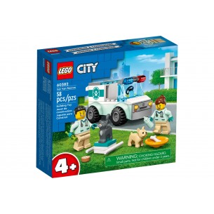 LEGO® City 60382 - L'intervention du véhicule vétérinaire