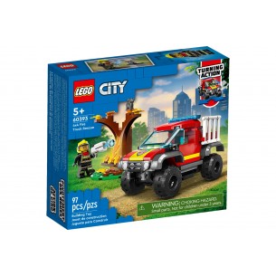 LEGO® City 60393 - Sauvetage en tout-terrain des pompiers