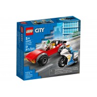 LEGO® City 60392 - La course-poursuite de la moto de police