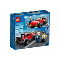LEGO® City 60392 - La course-poursuite de la moto de police