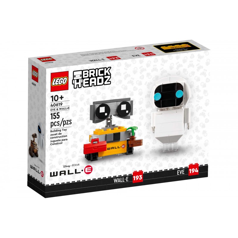 LEGO® BrickHeadz 40619 - EVE et WALL•E