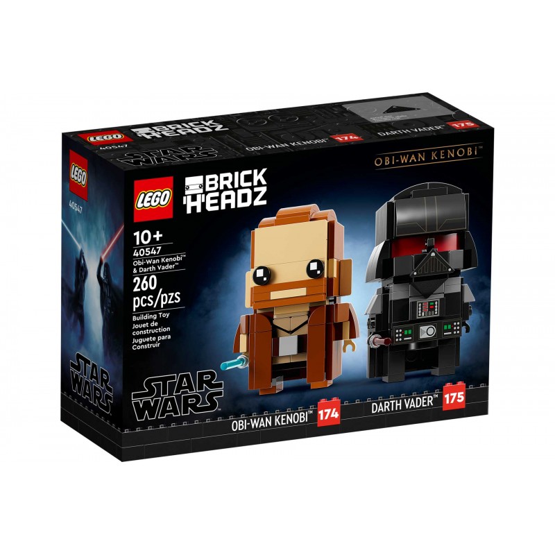 LEGO® BrickHeadz 40547 - Obi-Wan Kenobi™ et Dark Vador