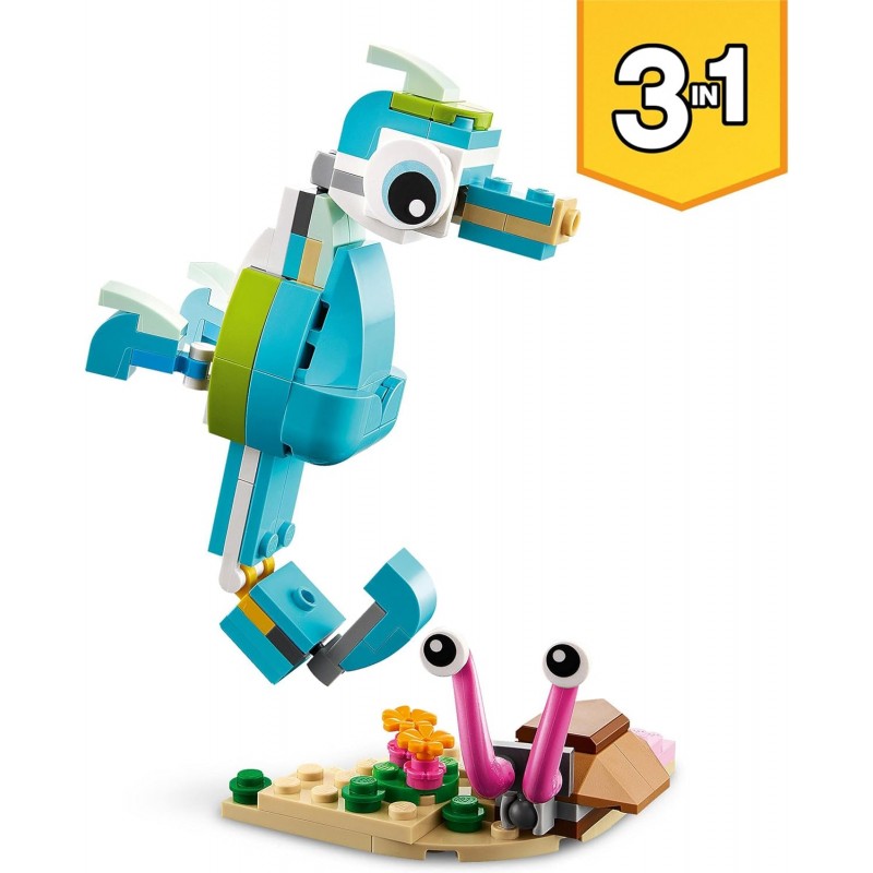 LEGO® Creator 31128 - Le Dauphin et la Tortue - StarBriques.com
