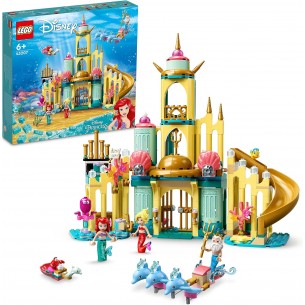LEGO® Disney 43207 - Le palais sous-marin d’Ariel