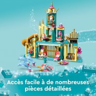LEGO® Disney 43207 - Le palais sous-marin d’Ariel