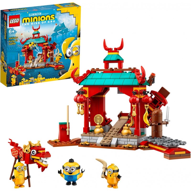 LEGO® Minions 75550 - Le combat de Kung Fu des Minions