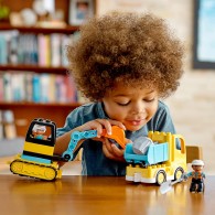 LEGO® Duplo 10931 - Le camion et la pelleteuse