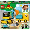 LEGO® Duplo 10931 - Le camion et la pelleteuse
