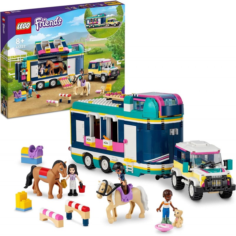 LEGO® Friends 41722 - La remorque du concours hippique