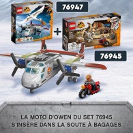 LEGO® Jurassic World 76947 - L’embuscade en avion du Quetzalcoatlus