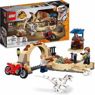 LEGO® Jurassic World 76945 - La poursuite en moto de l’Atrociraptor