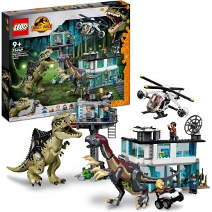 LEGO® Jurassic World 76949 - L’attaque du Giganotosaurus et du Therizinosaurus