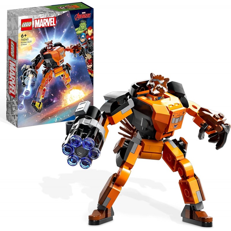 LEGO® Marvel 76243 - L’armure robot de Rocket