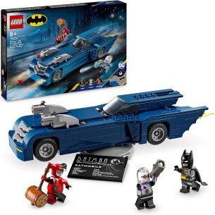 LEGO® DC Comics Batman 76274 - Batman™ avec la Batmobile™ contre Harley Quinn™ et Mr. Freeze™