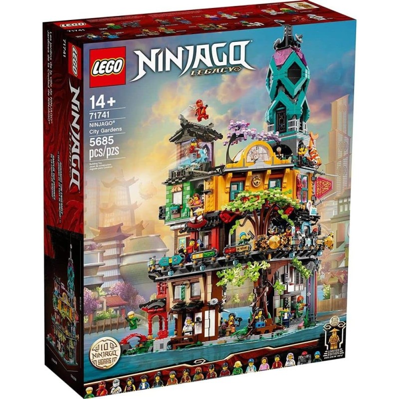 LEGO® Ninjago 71741 - Les jardins de la ville de Ninjago