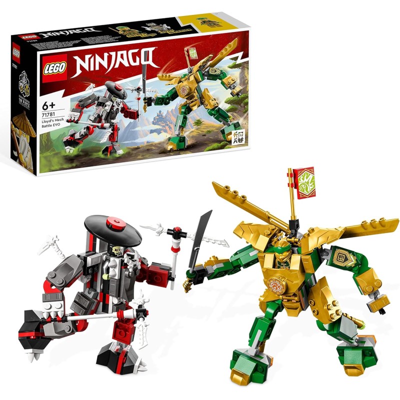 LEGO® Ninjago 71781 - Le combat des robots de Lloyd – Évolution