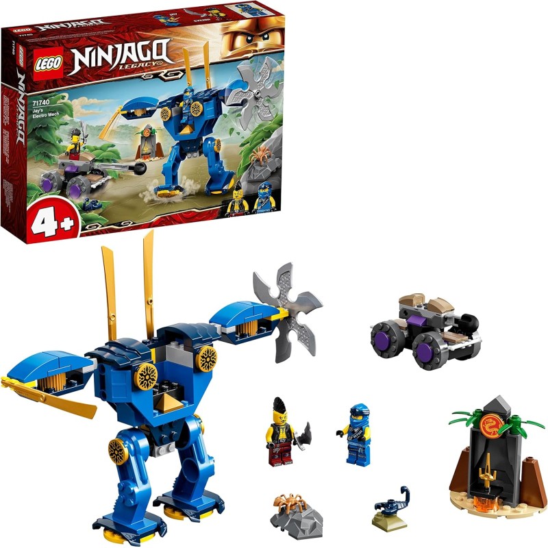 LEGO® Ninjago 71740 - L'électrorobot de Jay