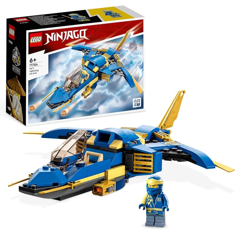 LEGO® Ninjago 71784 - Le jet supersonique de Jay – Évolution