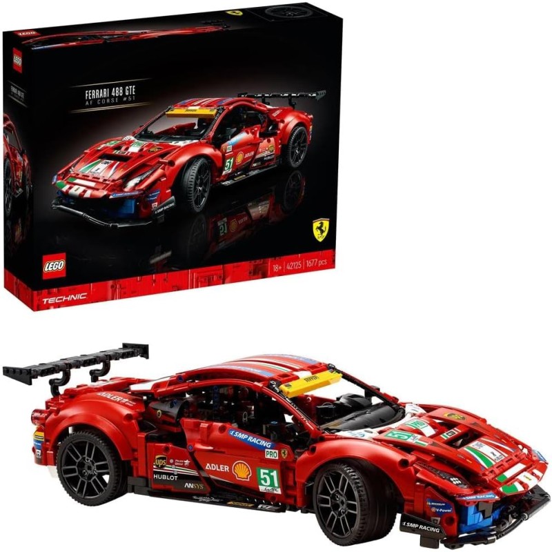LEGO® Technic 42125 - Ferrari 488 GTE AF Corse #51