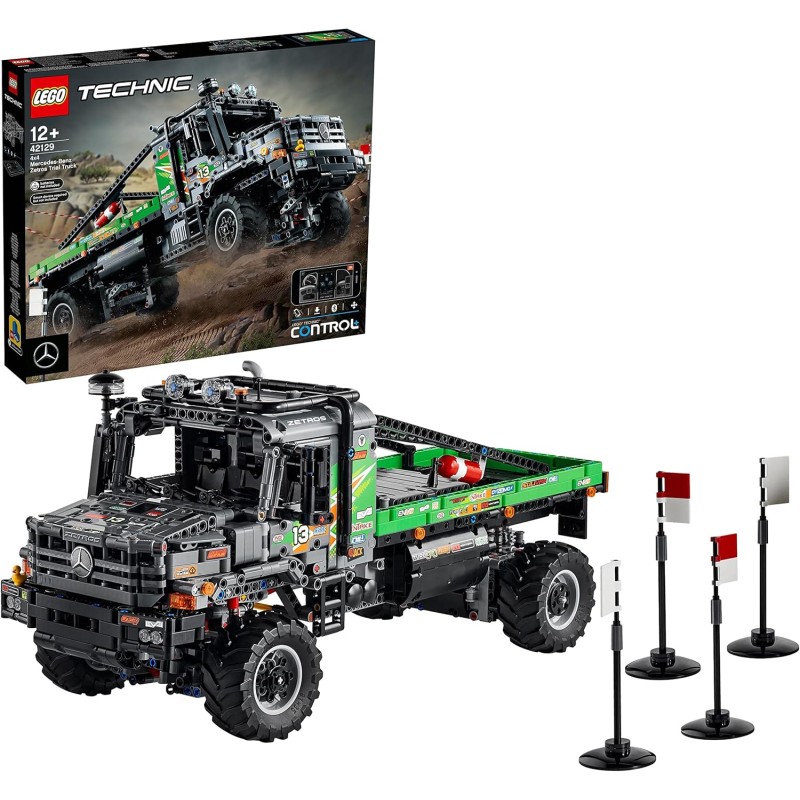 LEGO® Technic 42129 - Le camion d’essai 4x4 Mercedes-Benz Zetros