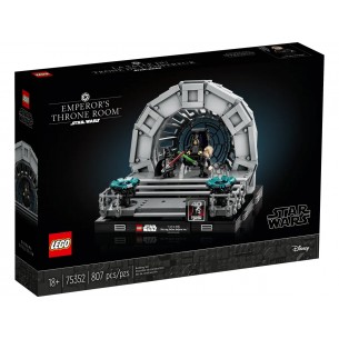 LEGO® Star Wars 75352 - Diorama de la salle du trône de l’Empereur